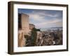 Sardinia, Cagliari, Il Castello Old Town, Torre Dell' Elefante Tower, Sunset, Italy-Walter Bibikow-Framed Photographic Print