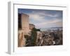 Sardinia, Cagliari, Il Castello Old Town, Torre Dell' Elefante Tower, Sunset, Italy-Walter Bibikow-Framed Photographic Print