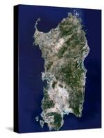 Sardinia, Satellite Image-PLANETOBSERVER-Stretched Canvas