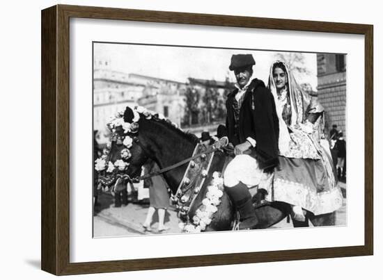 Sardinian Costumes-null-Framed Photographic Print