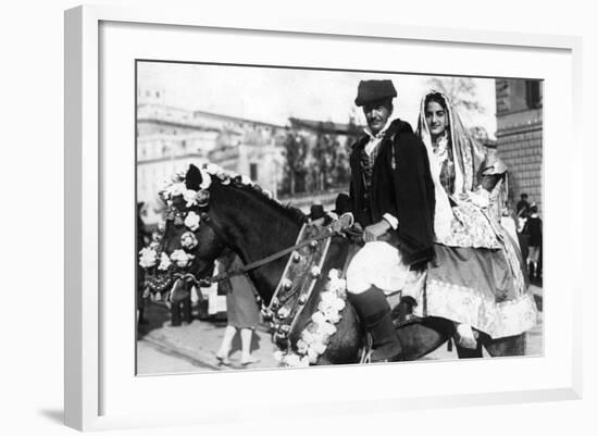 Sardinian Costumes-null-Framed Photographic Print