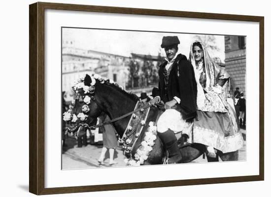 Sardinian Costumes-null-Framed Photographic Print