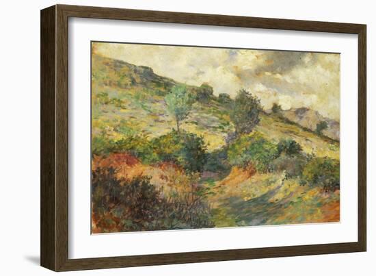 Sardinian Landscape, 1900-1910-Guglielmo Micheli-Framed Giclee Print