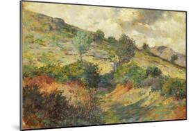 Sardinian Landscape, 1900-1910-Guglielmo Micheli-Mounted Giclee Print