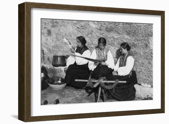 Sardinian Women-null-Framed Photographic Print
