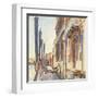 Sargent's Venice Studies III-John Singer Sargent-Framed Art Print