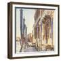 Sargent's Venice Studies III-John Singer Sargent-Framed Art Print