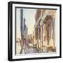 Sargent's Venice Studies III-John Singer Sargent-Framed Art Print