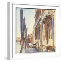 Sargent's Venice Studies III-John Singer Sargent-Framed Art Print