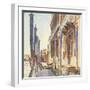 Sargent's Venice Studies III-John Singer Sargent-Framed Art Print