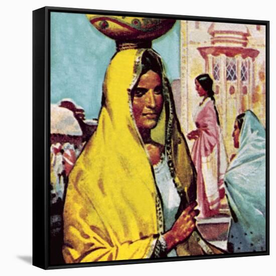 Sari-McConnell-Framed Stretched Canvas