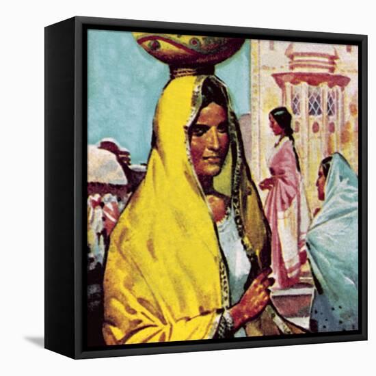 Sari-McConnell-Framed Stretched Canvas