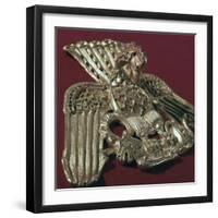 Sarmatian gold eagle holding an ibex. Artist: Unknown-Unknown-Framed Giclee Print