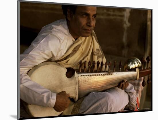 Sarod Player, India-John Henry Claude Wilson-Mounted Photographic Print