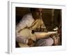 Sarod Player, India-John Henry Claude Wilson-Framed Photographic Print