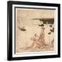 Saru No Ikigimo-Utagawa Toyohiro-Framed Giclee Print