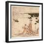 Saru No Ikigimo-Utagawa Toyohiro-Framed Giclee Print