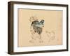 Saruhiki to Inu-Shibata Zeshin-Framed Giclee Print