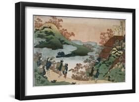 Sarumaru Daiyû-Katsushika Hokusai-Framed Giclee Print