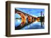 Saskatoon known as Bridge City-null-Framed Premium Giclee Print