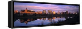 Saskatoon, Saskatchewan, Canada-Walter Bibikow-Framed Stretched Canvas