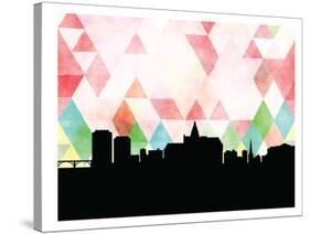 Saskatoon Triangle-Paperfinch 0-Stretched Canvas