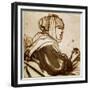 Saskia, 1633-1634-Rembrandt van Rijn-Framed Giclee Print