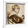 Saskia, 1633-1634-Rembrandt van Rijn-Framed Giclee Print