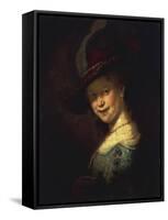 Saskia As a Girl-Rembrandt van Rijn-Framed Stretched Canvas