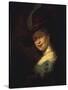 Saskia As a Girl-Rembrandt van Rijn-Stretched Canvas