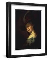 Saskia As a Girl-Rembrandt van Rijn-Framed Giclee Print