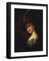 Saskia As a Girl-Rembrandt van Rijn-Framed Giclee Print