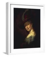 Saskia As a Girl-Rembrandt van Rijn-Framed Giclee Print