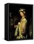 Saskia as Flora-Rembrandt van Rijn-Framed Stretched Canvas