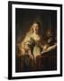 Saskia as Minerva-Rembrandt van Rijn-Framed Giclee Print