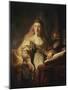 Saskia as Minerva-Rembrandt van Rijn-Mounted Giclee Print