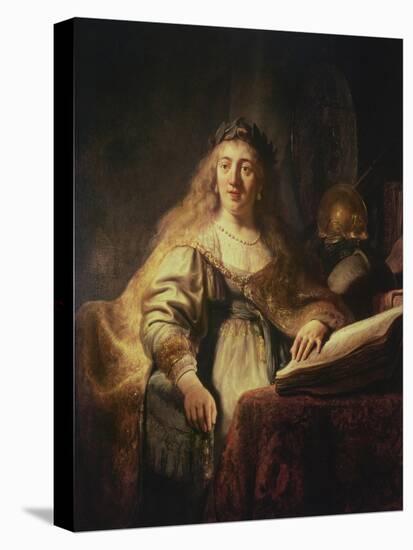 Saskia as Minerva-Rembrandt van Rijn-Stretched Canvas