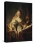 Saskia as Minerva-Rembrandt van Rijn-Stretched Canvas