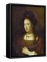 Saskia, the Wife of Rembrandt, 1643-Rembrandt van Rijn-Framed Stretched Canvas