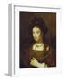 Saskia, the Wife of Rembrandt, 1643-Rembrandt van Rijn-Framed Giclee Print