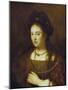 Saskia, the Wife of Rembrandt, 1643-Rembrandt van Rijn-Mounted Giclee Print