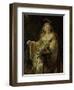 Saskia Van Ulenborch in Arcadian Costume, 1634-Rembrandt van Rijn-Framed Giclee Print