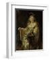 Saskia Van Ulenborch in Arcadian Costume, 1634-Rembrandt van Rijn-Framed Giclee Print