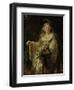 Saskia Van Ulenborch in Arcadian Costume, 1634-Rembrandt van Rijn-Framed Premium Giclee Print