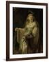 Saskia Van Ulenborch in Arcadian Costume, 1634-Rembrandt van Rijn-Framed Giclee Print