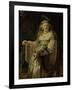 Saskia Van Ulenborch in Arcadian Costume, 1634-Rembrandt van Rijn-Framed Giclee Print