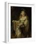 Saskia Van Ulenborch in Arcadian Costume, 1634-Rembrandt van Rijn-Framed Giclee Print