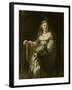 Saskia van Uylenburgh in Arcadian Costume, 1635-Rembrandt van Rijn-Framed Giclee Print