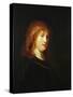 Saskia Van Uylenburgh, the Wife of the Artist, C. 1634-1640-Rembrandt van Rijn-Stretched Canvas