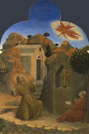 The Stigmatisation of Saint Francis (From Borgo Del Santo Sepolcro Altarpiec), 1437-1444
